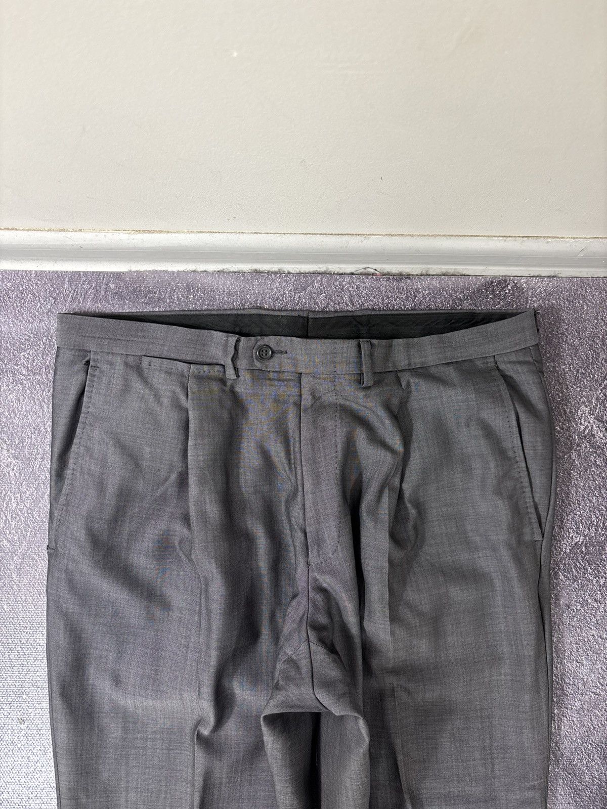 Ermenegildo Zegna Ermenegildo Zegna Soft Men’s 2-Piece Gray Wool Suit Size 42R - 20 Thumbnail