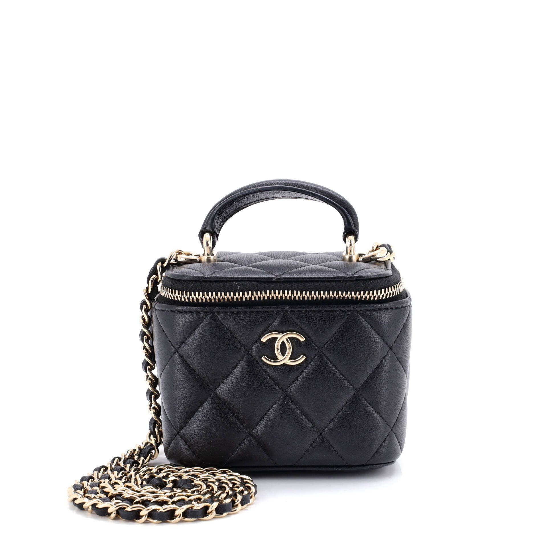 Chanel Classic Top Handle Vanity Case with Chain Size ONE SIZE - 1 Thumbnail