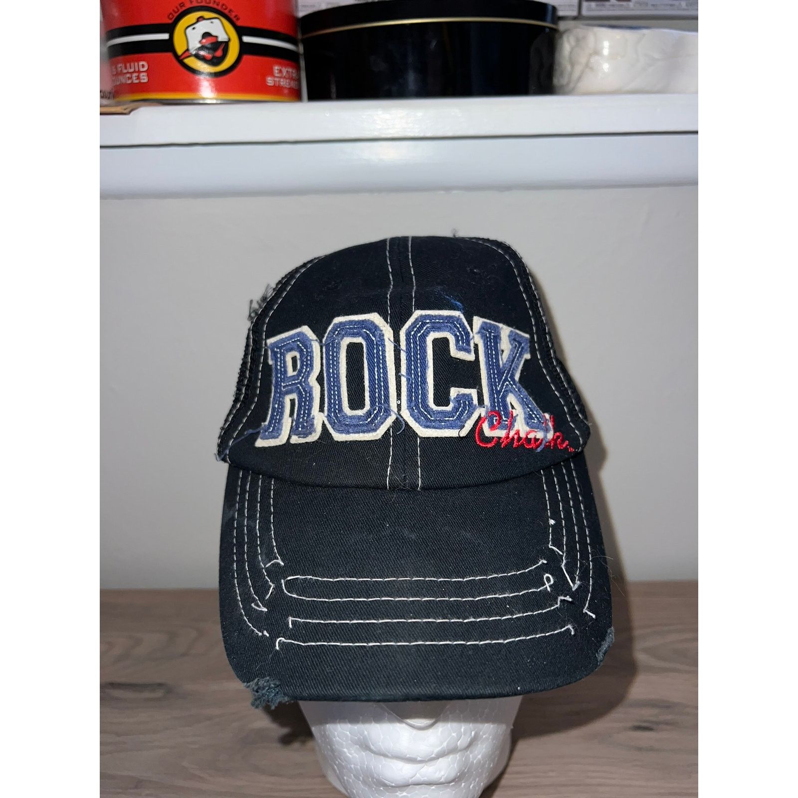 Zephyr Kansas Jayhawks Hat Rock Chalk Jayhawk Cap Headwear College Size ONE SIZE - 1 Thumbnail