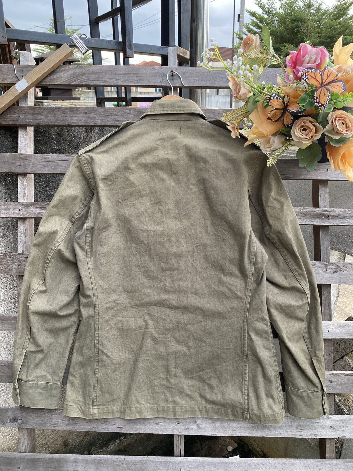 A.P.C. Vintage A.P.C Military Jacket - army green Size M / US 6-8 / IT 42-44 - 6 Thumbnail