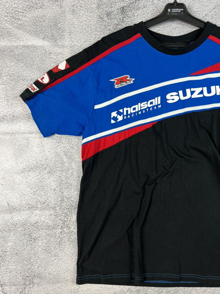 Vintage Vintage Suzuki racing T-shirt Size US XL / EU 56 / 4 - 4 Thumbnail