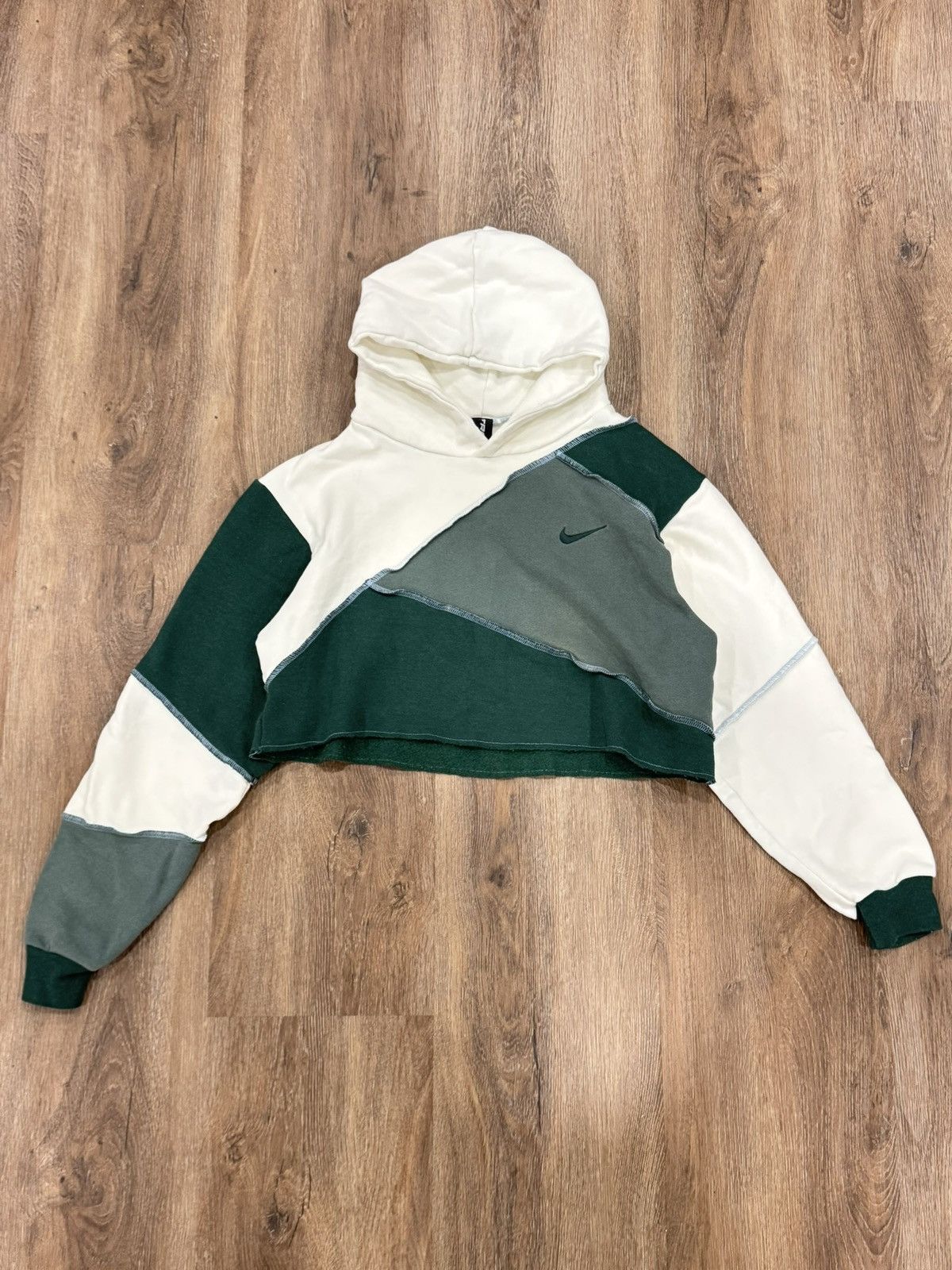 Custommade Frankie Reworked Custom Nike cropped hoodie Size XS / US 0-2 / IT 36-38 - 1 Thumbnail