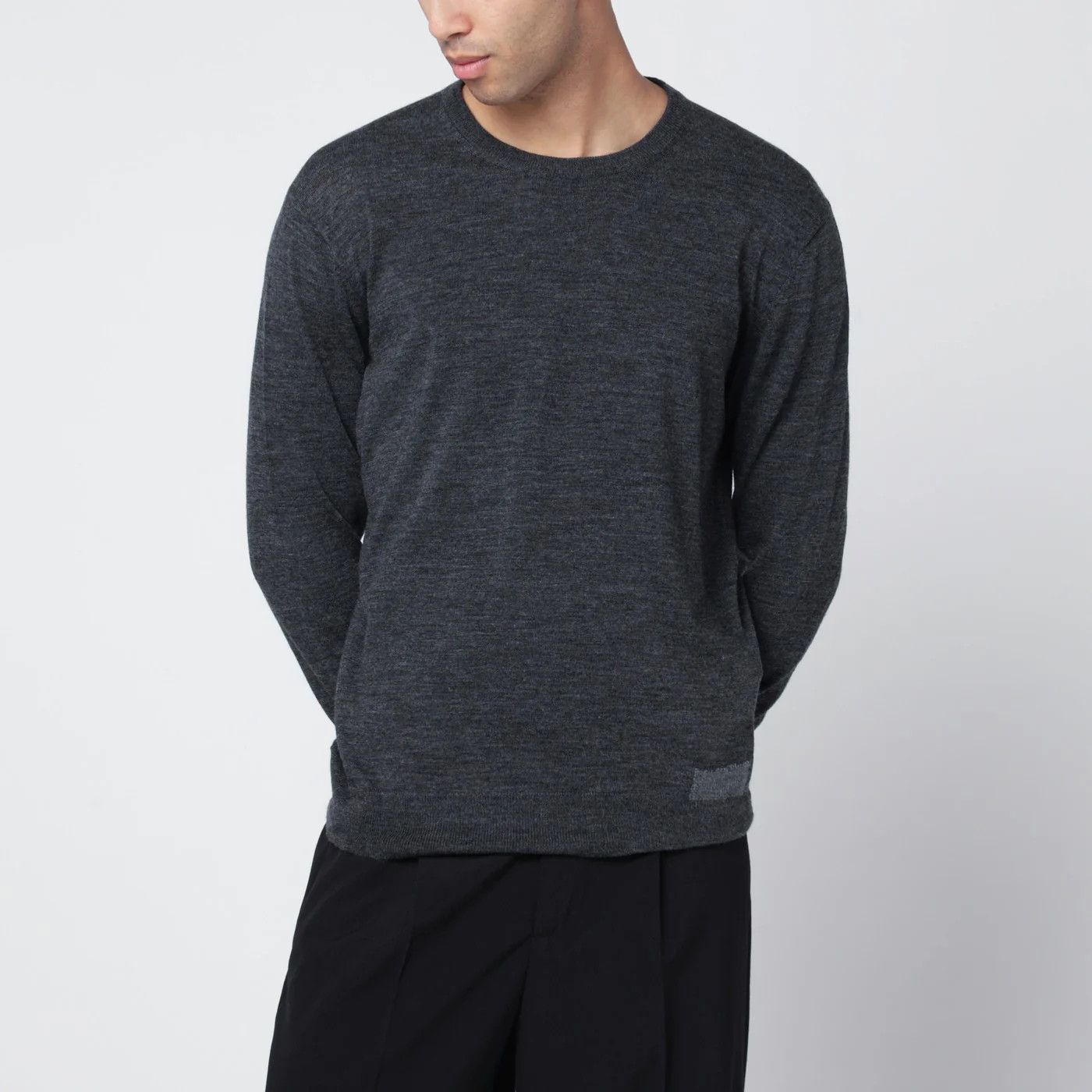 Maison Margiela o1d2blof0526 Wool-blend Sweaters in Grey Size US L / EU 52-54 / 3 - 1 Thumbnail