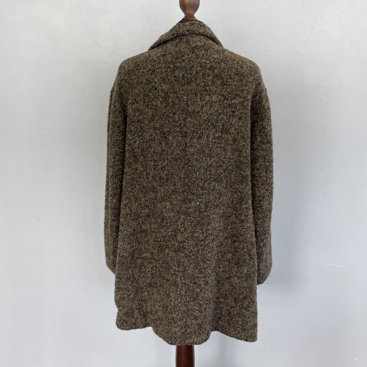 Designer × Jil Sander Wool cardi coat Jil Sander Brown wool alpaca size M Size M / US 6-8 / IT 42-44 - 3 Thumbnail