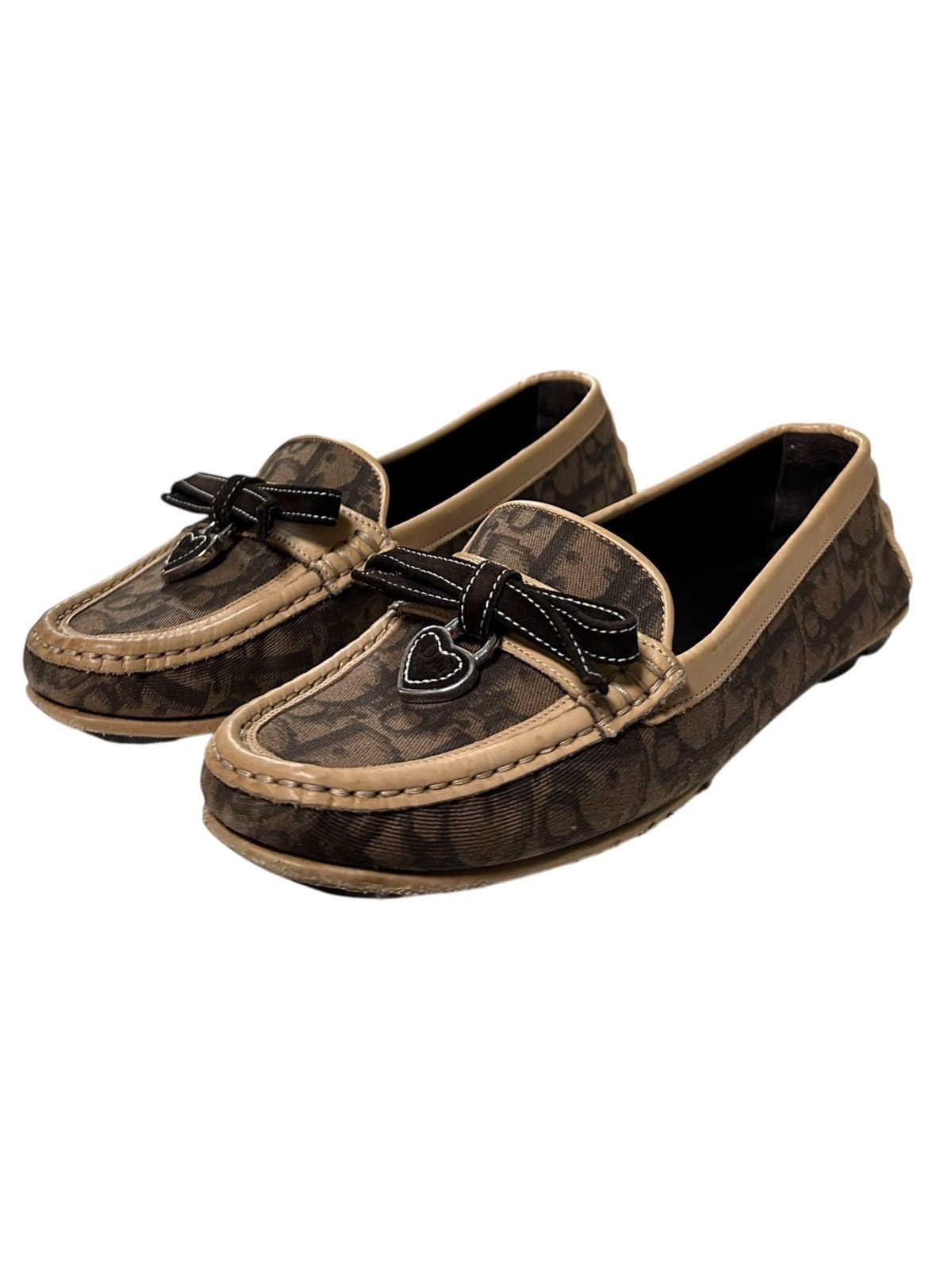 Dior CHRISTIAN DIOR Fall Winter 2006 Romantique Trotter Loafers Size US 7 / IT 37 - 1 Thumbnail