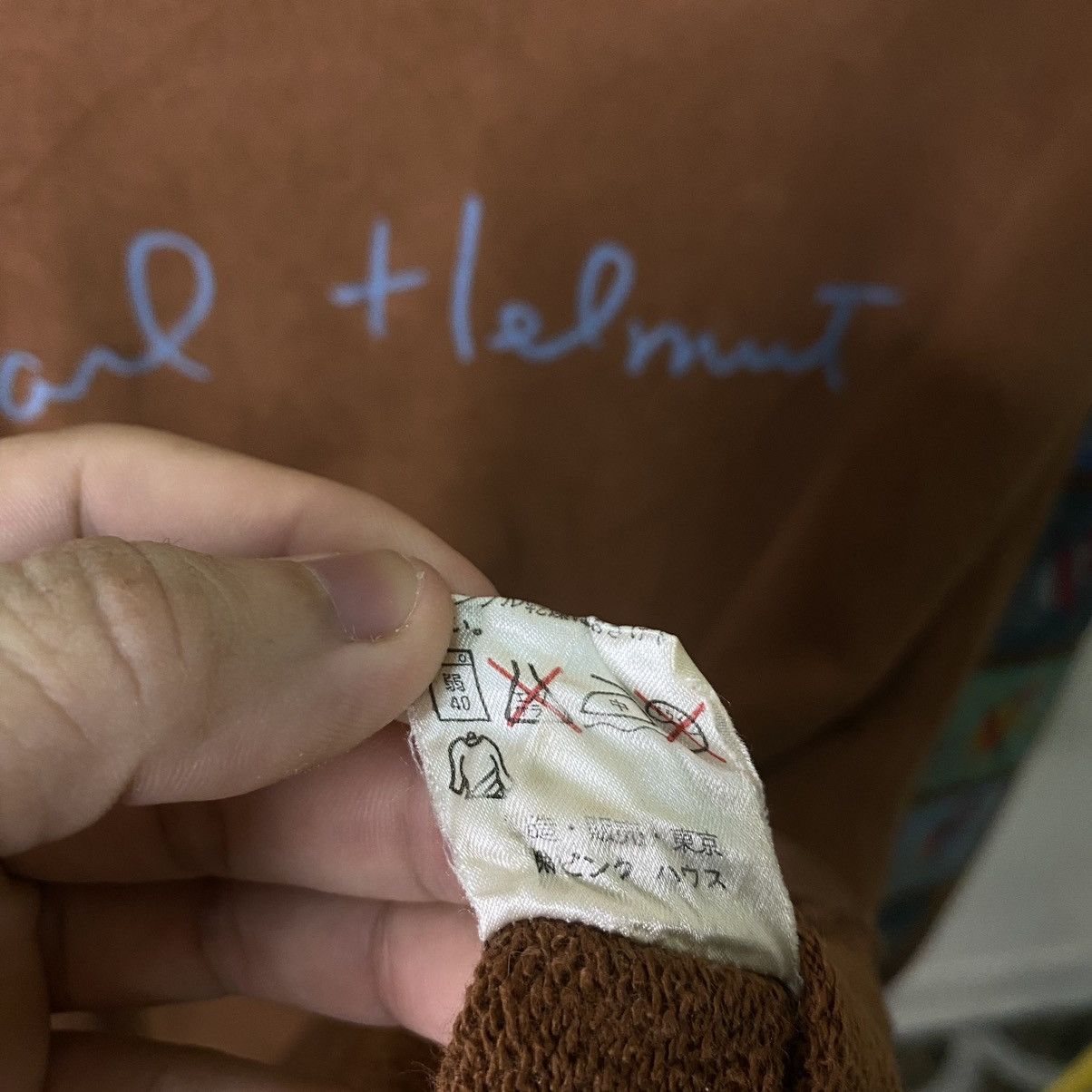 Karl Helmut Karl Helmut Patchwork Detailing Sweatshirt Size US L / EU 52-54 / 3 - 9 Thumbnail