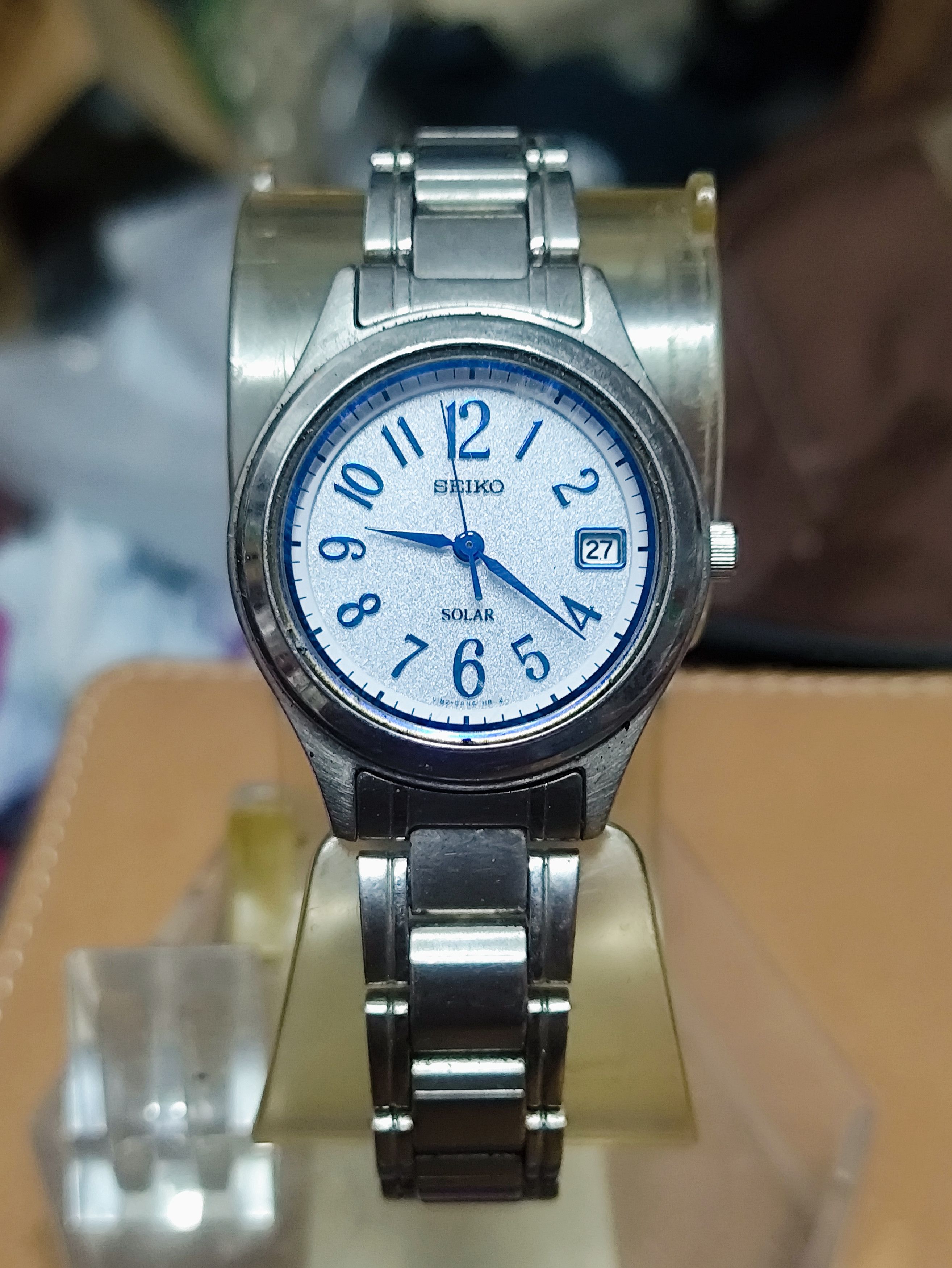 Japanese Brand × Seiko Seiko Solar Watch Good function (Need replace battery) Size ONE SIZE - 3 Thumbnail