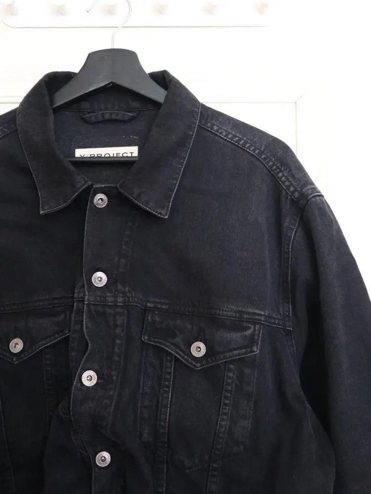Levi's Y/Project Winkled Front Denim Jacket Size US L / EU 52-54 / 3 - 2 Thumbnail