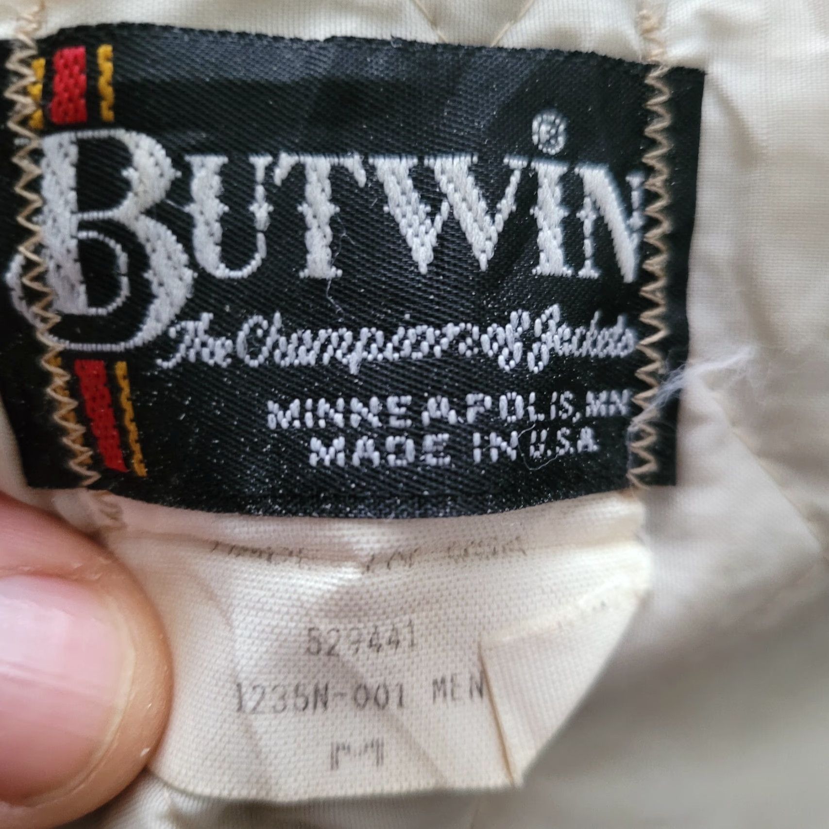 Vintage Butwin REBEL Jacket - Made In USA - Navy - Size M - Jacket - Men Size US M / EU 48-50 / 2 - 6 Thumbnail