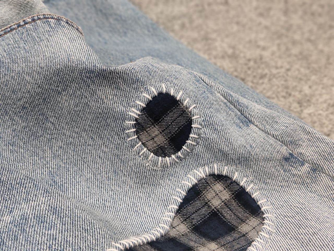 Levi's Rare Vintage 90's levis 501 x Sashiko Patchwork Denim Jeans Size US 36 / EU 52 - 16 Thumbnail