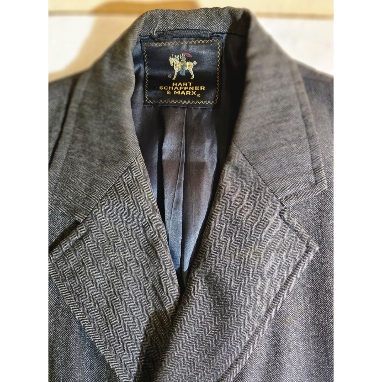 Hart Schaffner Marx VINTAGE Hart Schaffner Marx "Walker" Dress Overcoat 100% Virgin Wool Mens Sz 42R Size US XS / EU 42 / 0 - 3 Thumbnail