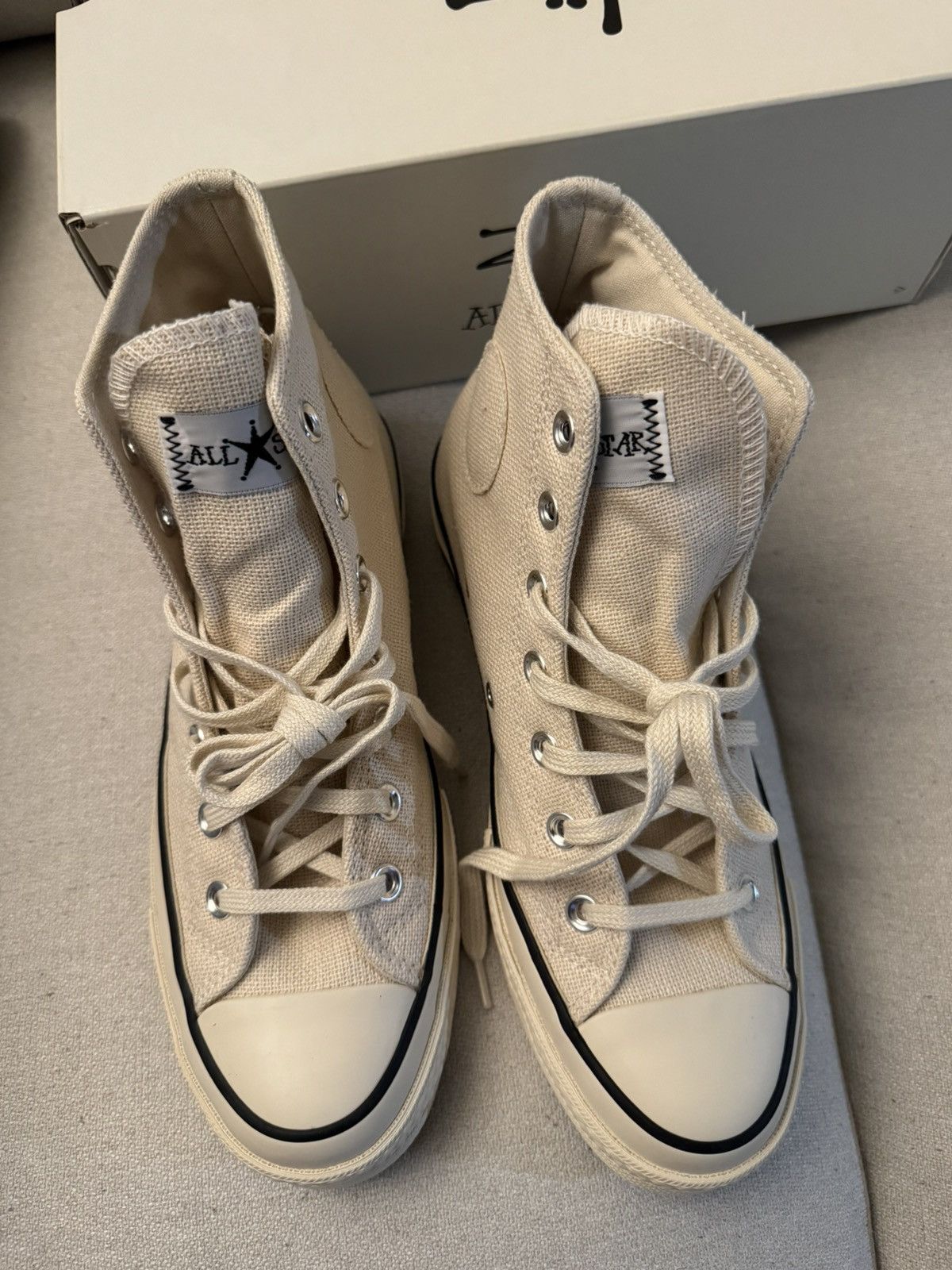 Converse × Stussy Converse Stussy x Chuck 70 High 'Fossil Size US 6 / EU 39 - 8 Thumbnail