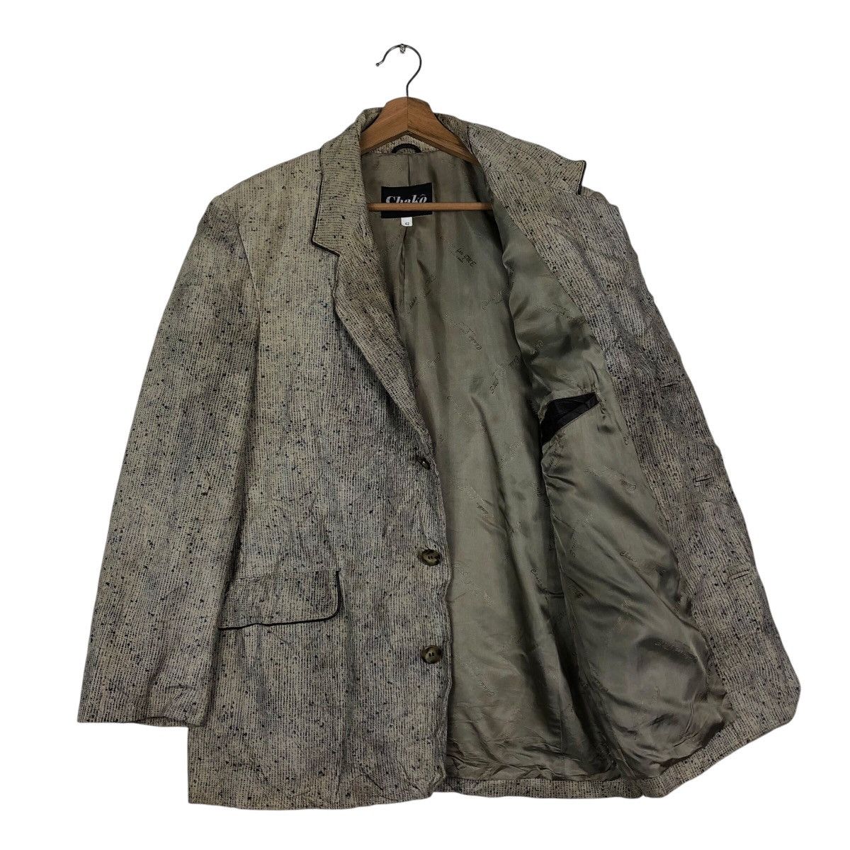 Japanese Brand × Vintage 📌Vintage Leather Jacket Chore Work Chako Issey Miyake Size US M / EU 48-50 / 2 - 12 Thumbnail