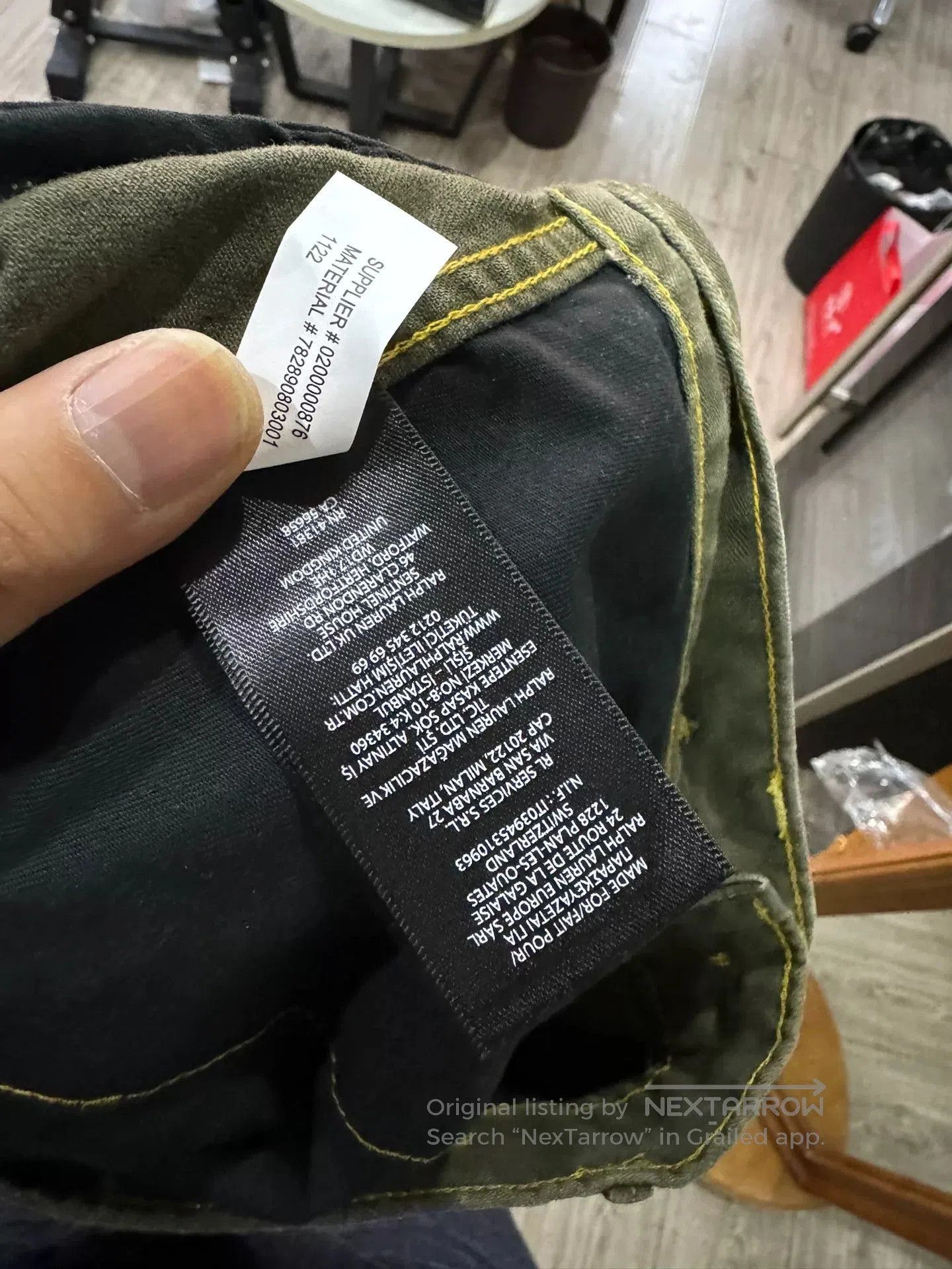 RRL Ralph Lauren RRL Herringbone Long Pants in New Condition. Size US 30 / EU 46 - 6 Thumbnail