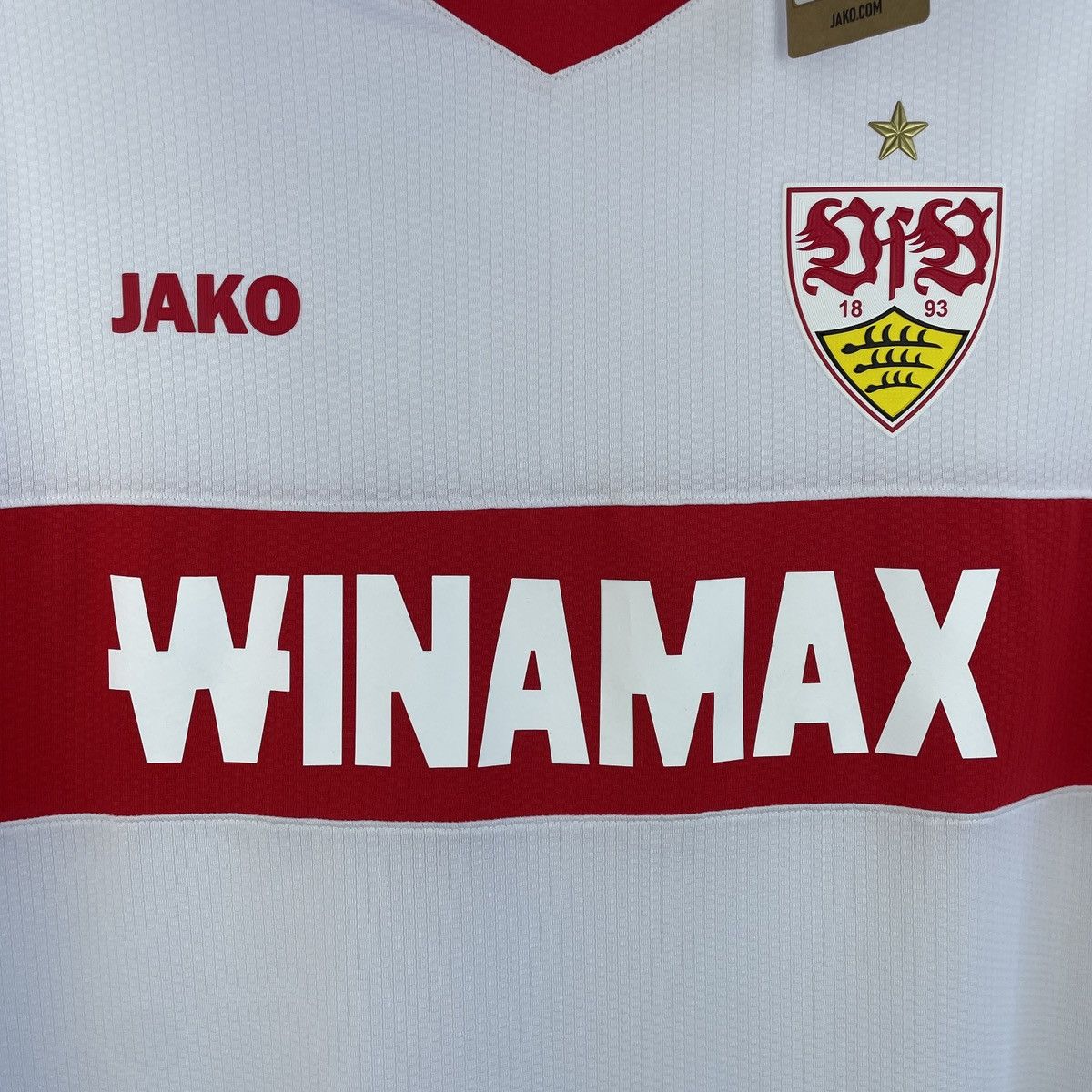 Other VfB Stuttgart Home Men’s Jersey Shirt 2024/2025 BNWT Size US XL / EU 56 / 4 - 6 Thumbnail