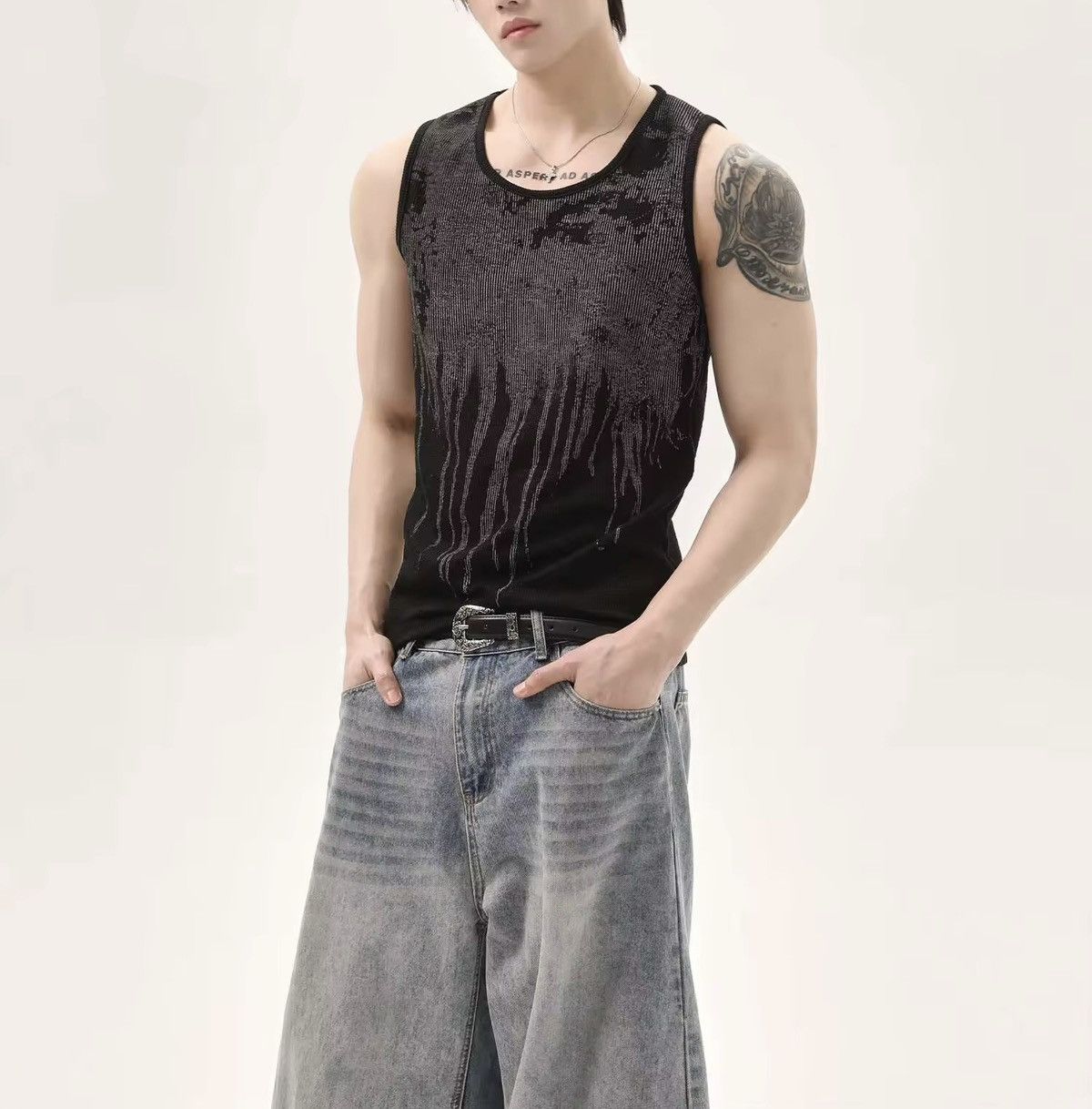 Other Streetwear Men Design Tank Printed Vintage T-Shirt Top Size US M / EU 48-50 / 2 - 3 Thumbnail