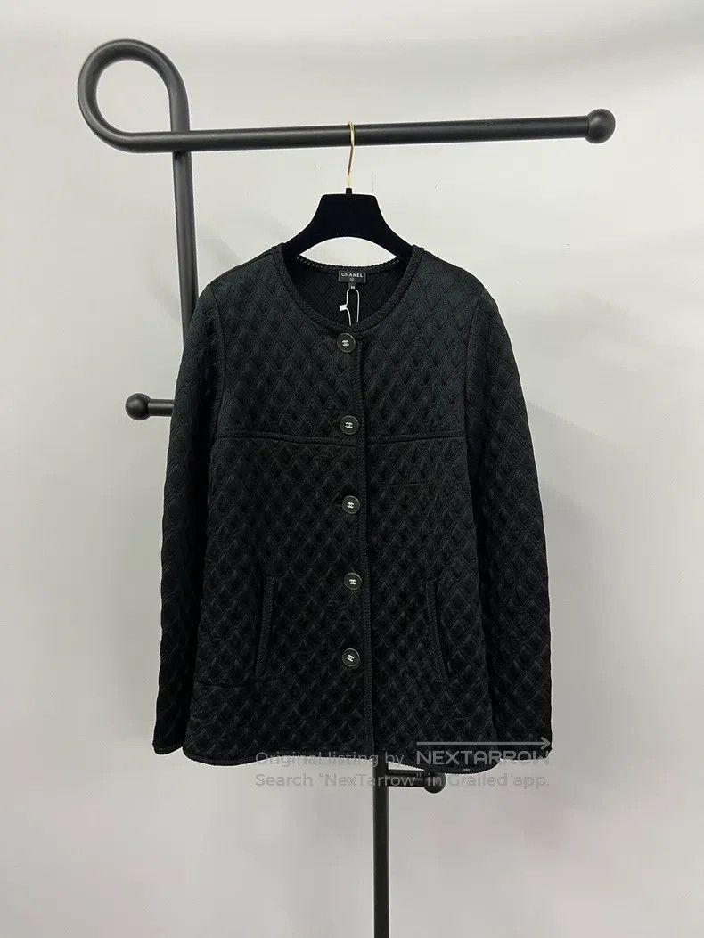 Chanel Chanel Metropolitan series black diamond plaid jacket Size XS / US 0-2 / IT 36-38 - 1 Thumbnail