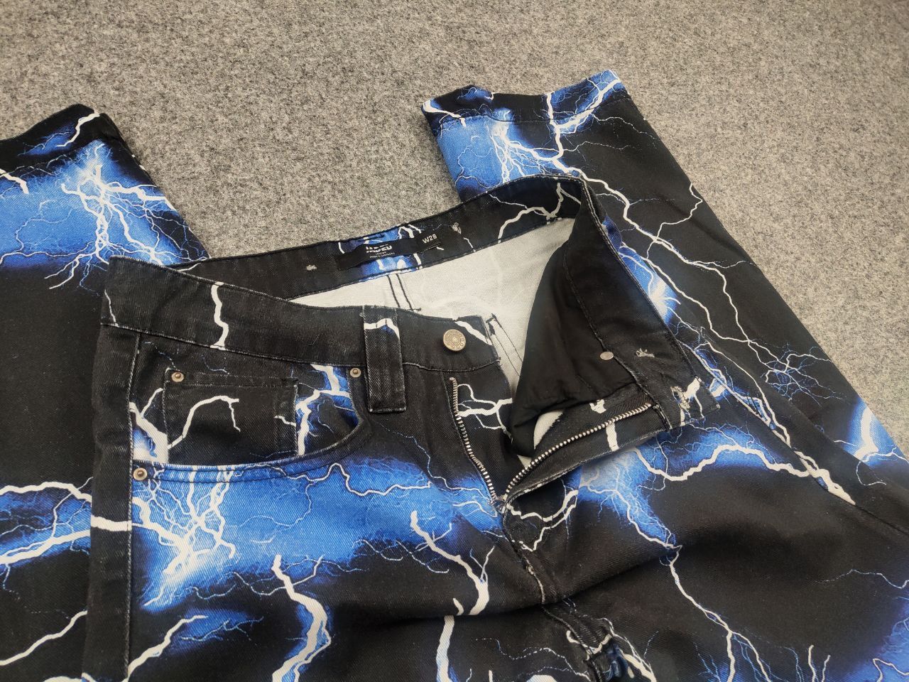 Jaded London Jaded London lightnin Skate Fit Jeans l.g.b. Style Japan Y2K Size US 30 / EU 46 - 14 Thumbnail