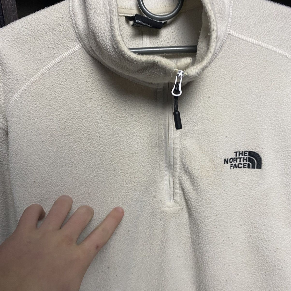The North Face Mens The North Face small logo y2k outdoor fleece sweatshirt Size US XL / EU 56 / 4 - 4 Thumbnail