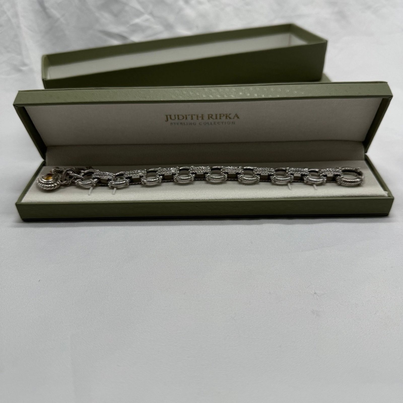VTG Judith Ripka Sterling bracelet