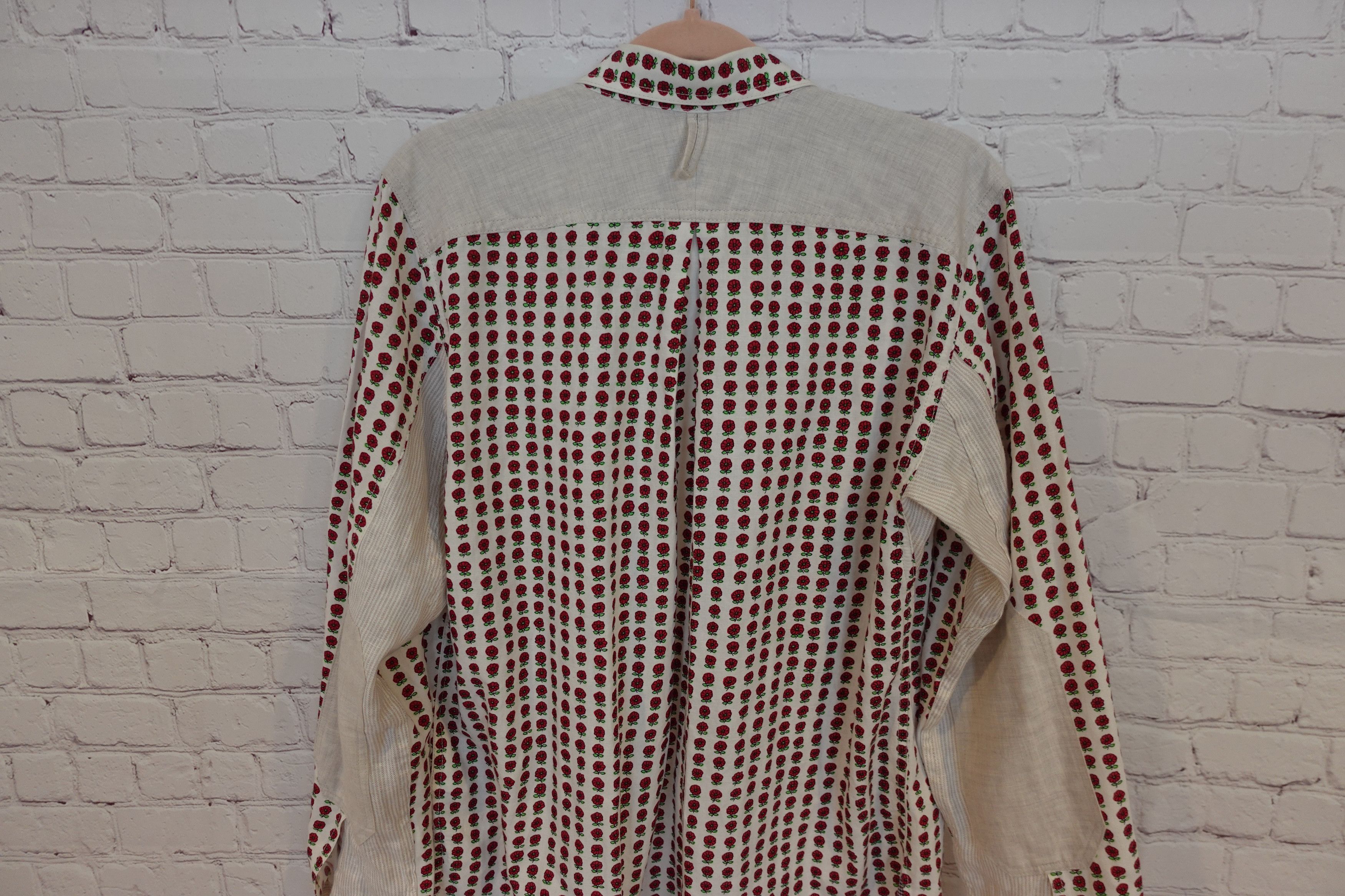 Junya Watanabe Junya Watanabe Flower pattern long sleeve Size US S / EU 44-46 / 1 - 8 Thumbnail