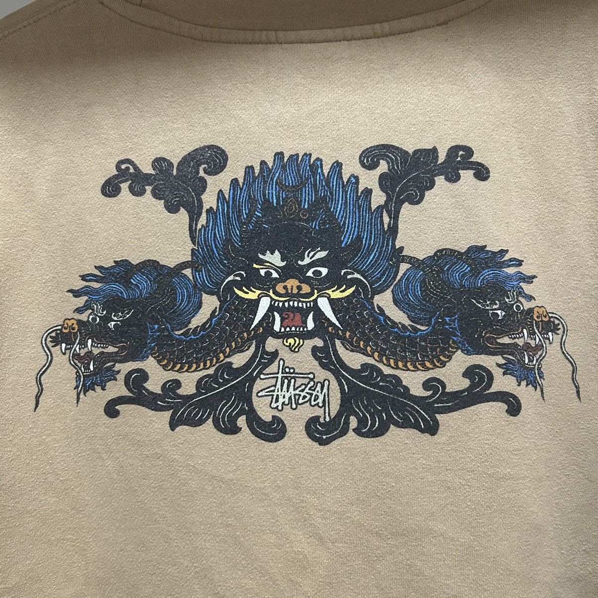 Stussy × Vintage Vintage stussy 90’s dragon sweater Size US L / EU 52-54 / 3 - 4 Thumbnail
