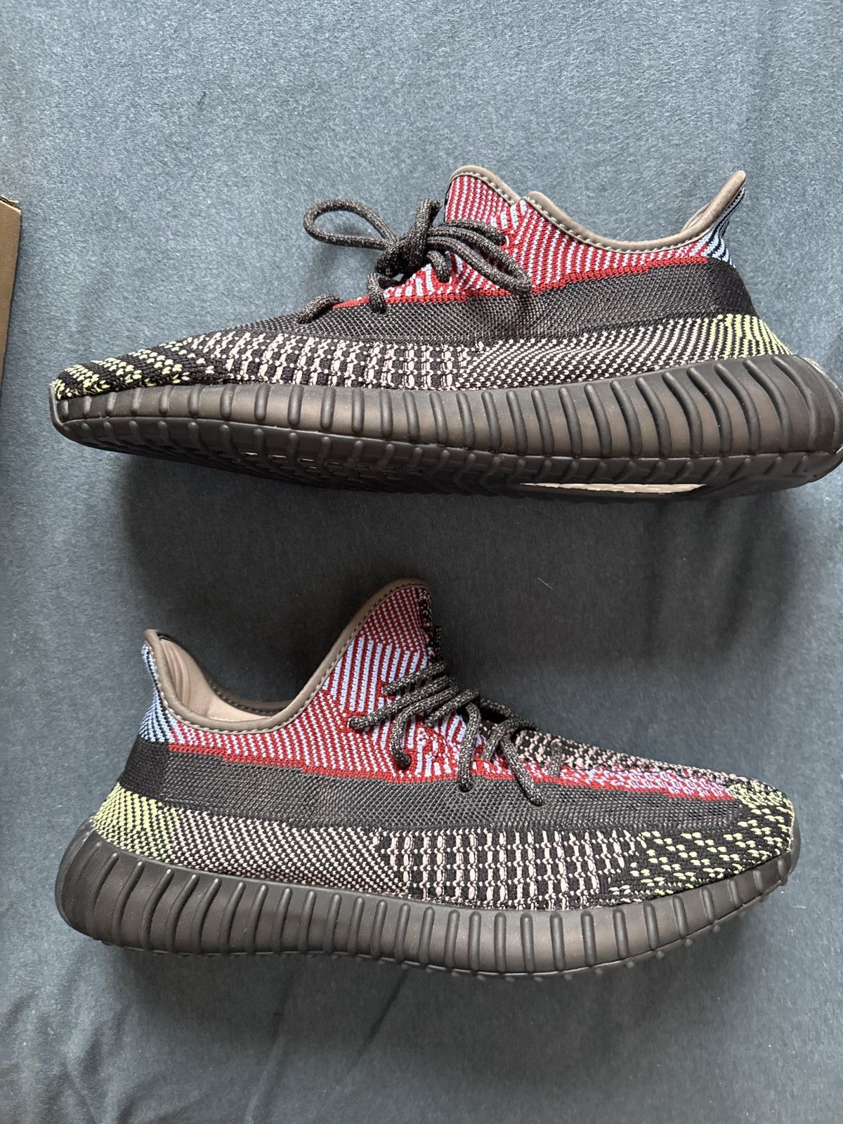 Yeezy Adidas Yeezy 350 v2 Yecheil (Non Reflective) Size US 12 / EU 45 - 1 Thumbnail