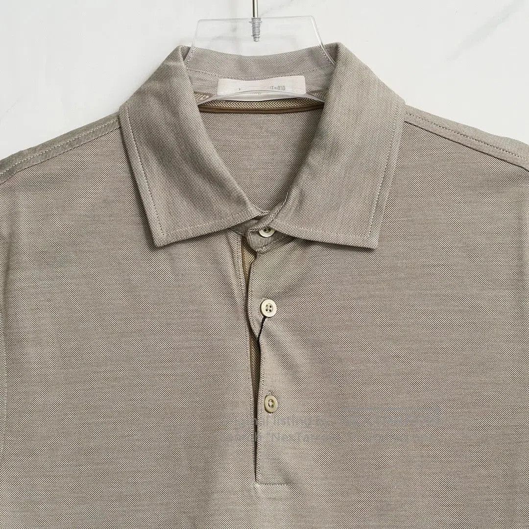 Ermenegildo Zegna Ermenegildo Zegna Men's Lapel Polo Shirt. Size US M / EU 48-50 / 2 - 2 Thumbnail