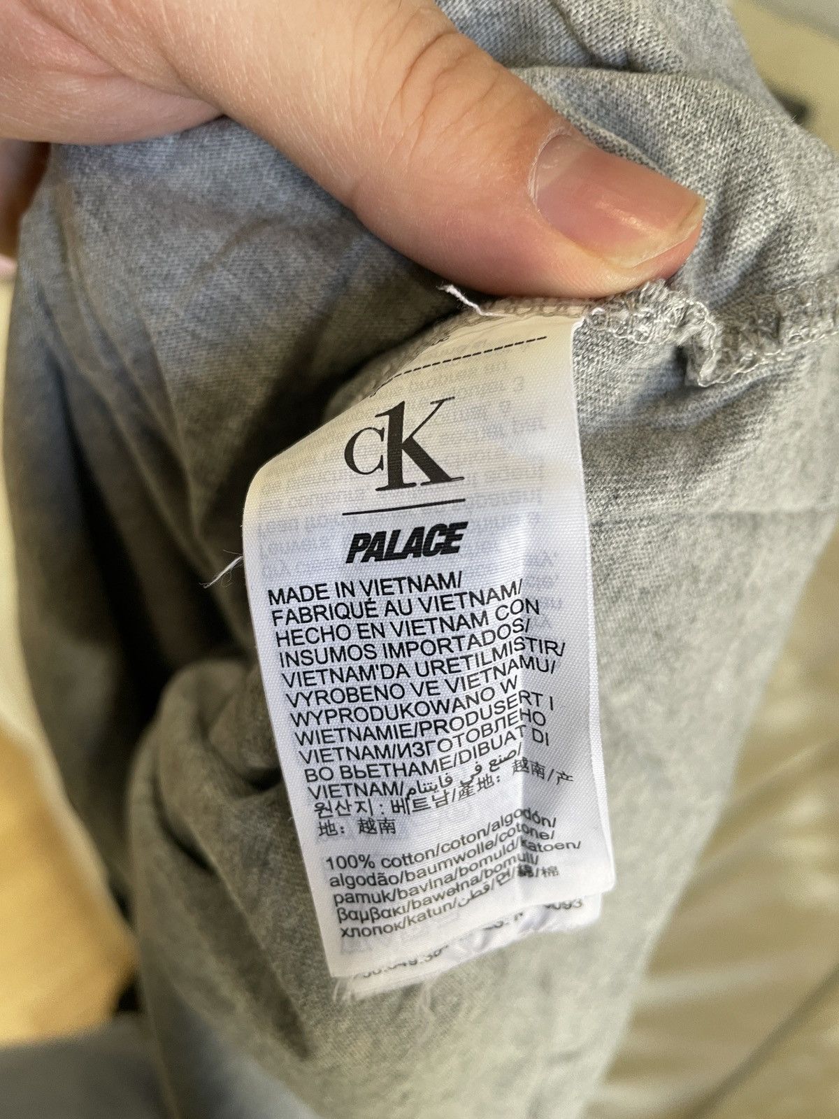 Calvin Klein × Palace Palace x CK Tee Size US XL / EU 56 / 4 - 3 Thumbnail