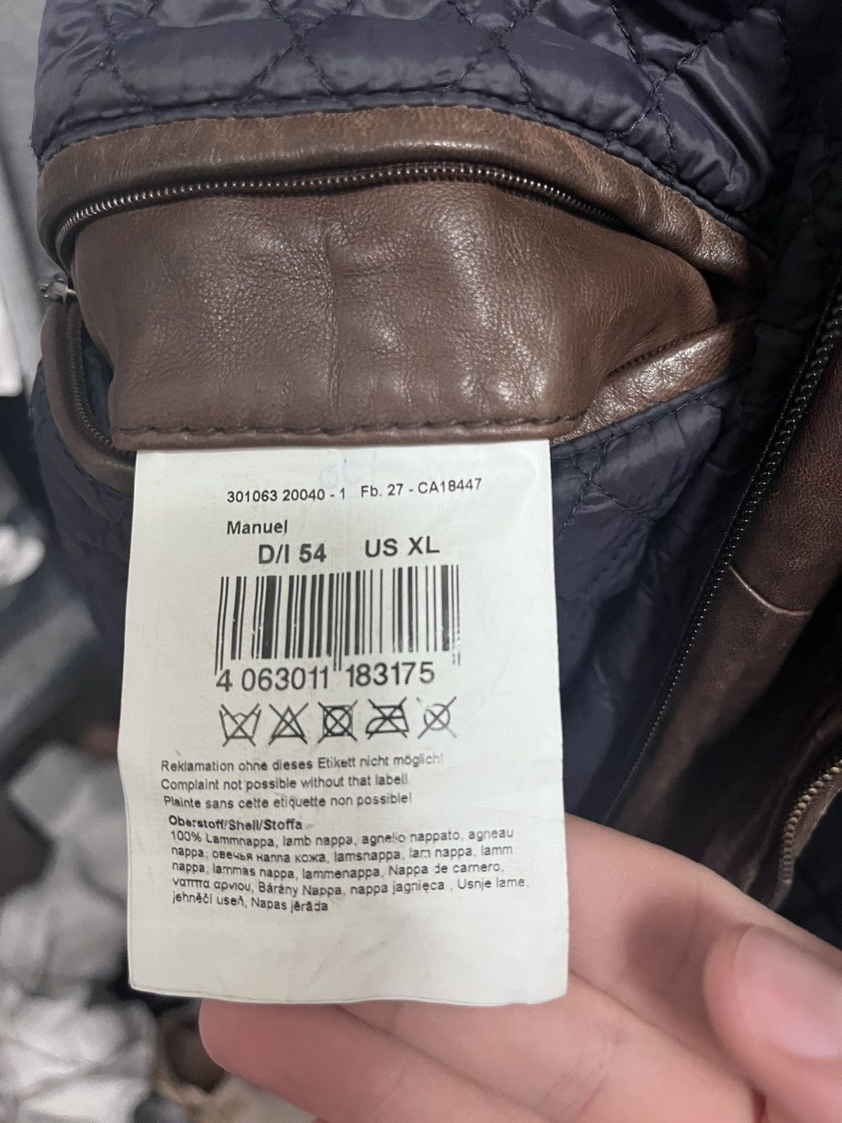 Milestone Milestone Leather Jacket Size US XL / EU 56 / 4 - 3 Thumbnail