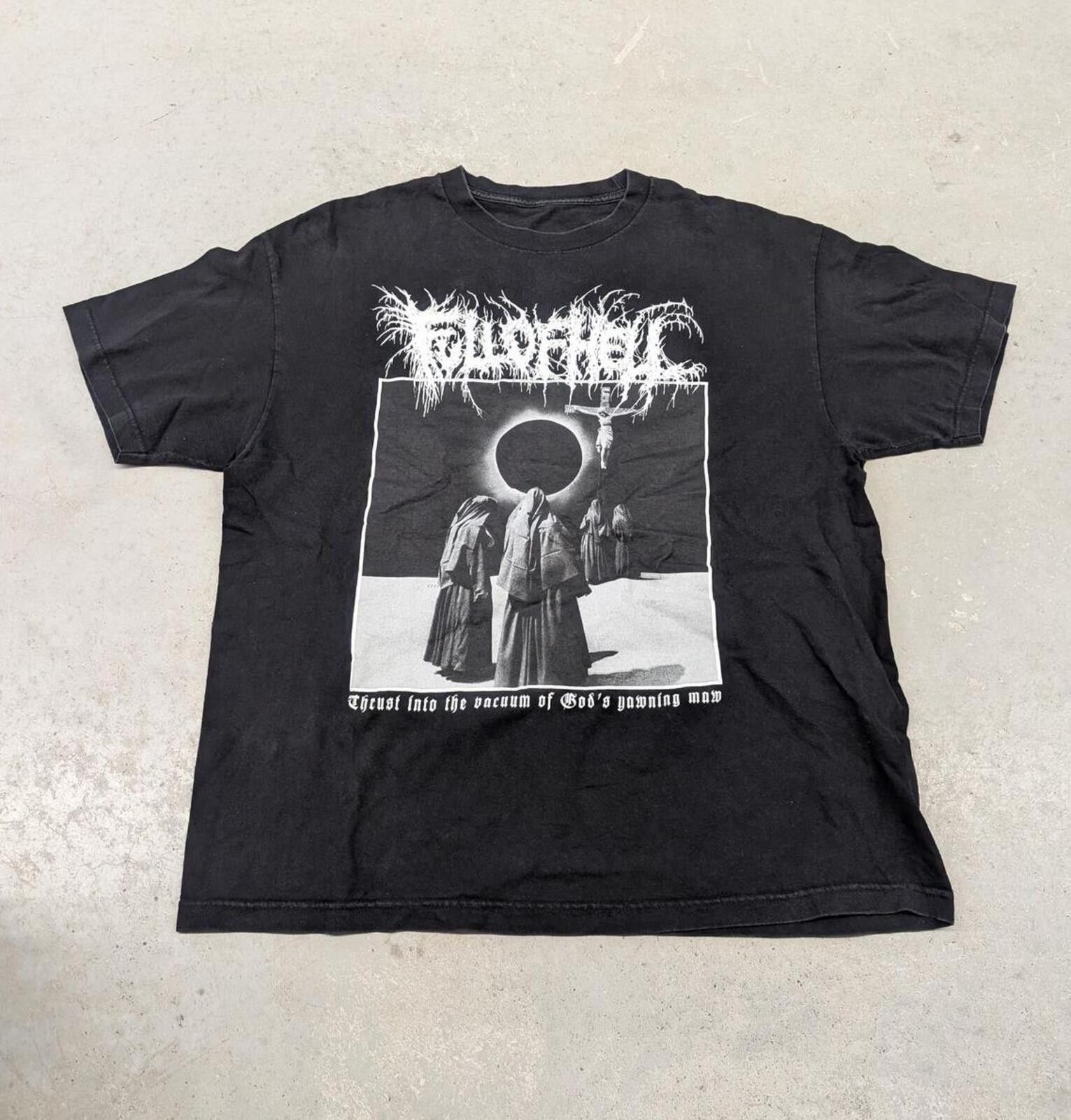 Vintage Full of Hell Garden of Burning Apparitions Grindcore T-shirt Size US XL / EU 56 / 4 - 1 Thumbnail