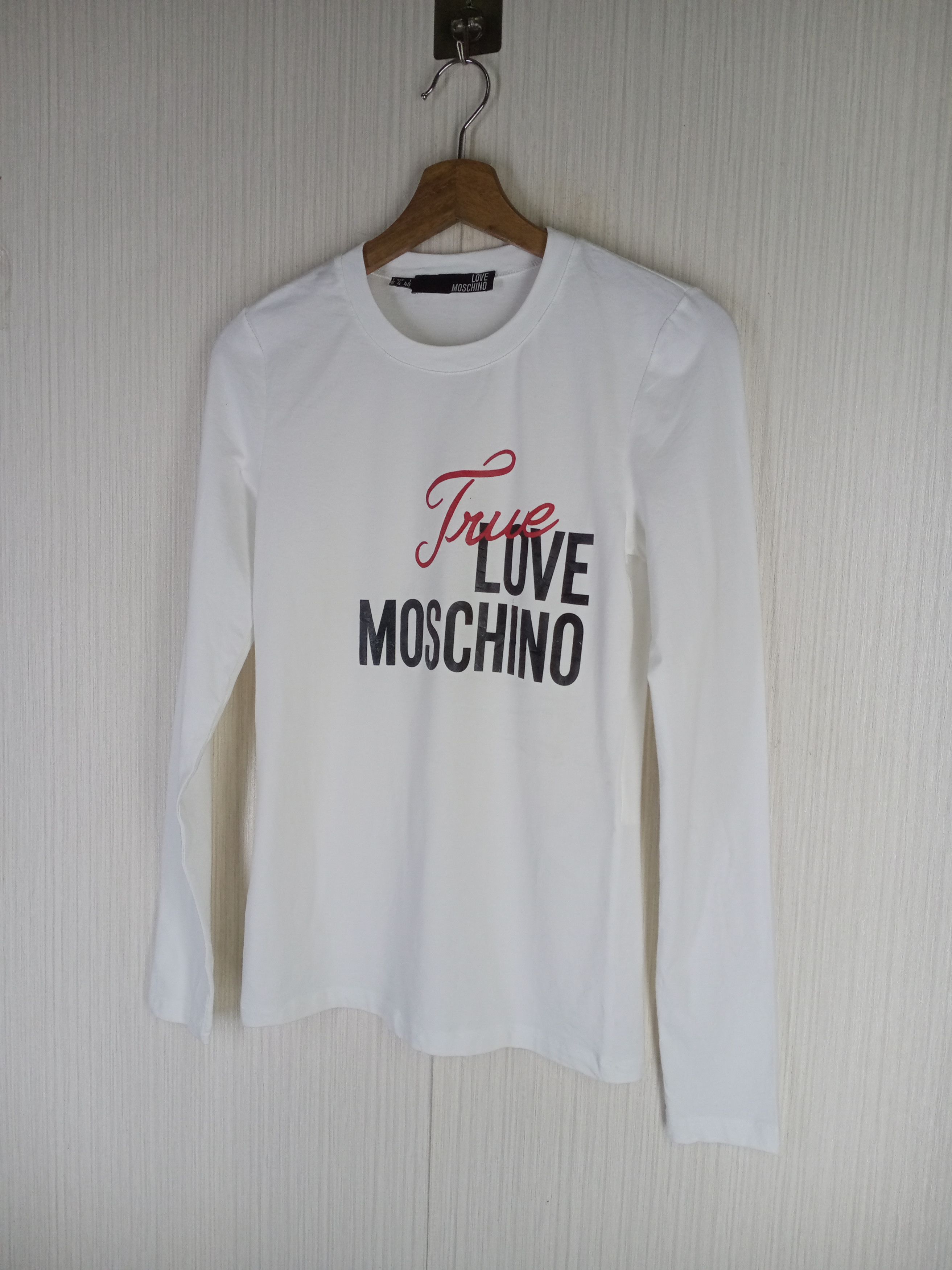 Love Moschino × Moschino Love Moschino Long Sleeve Tshirt Size XS / US 0-2 / IT 36-38 - 3 Thumbnail