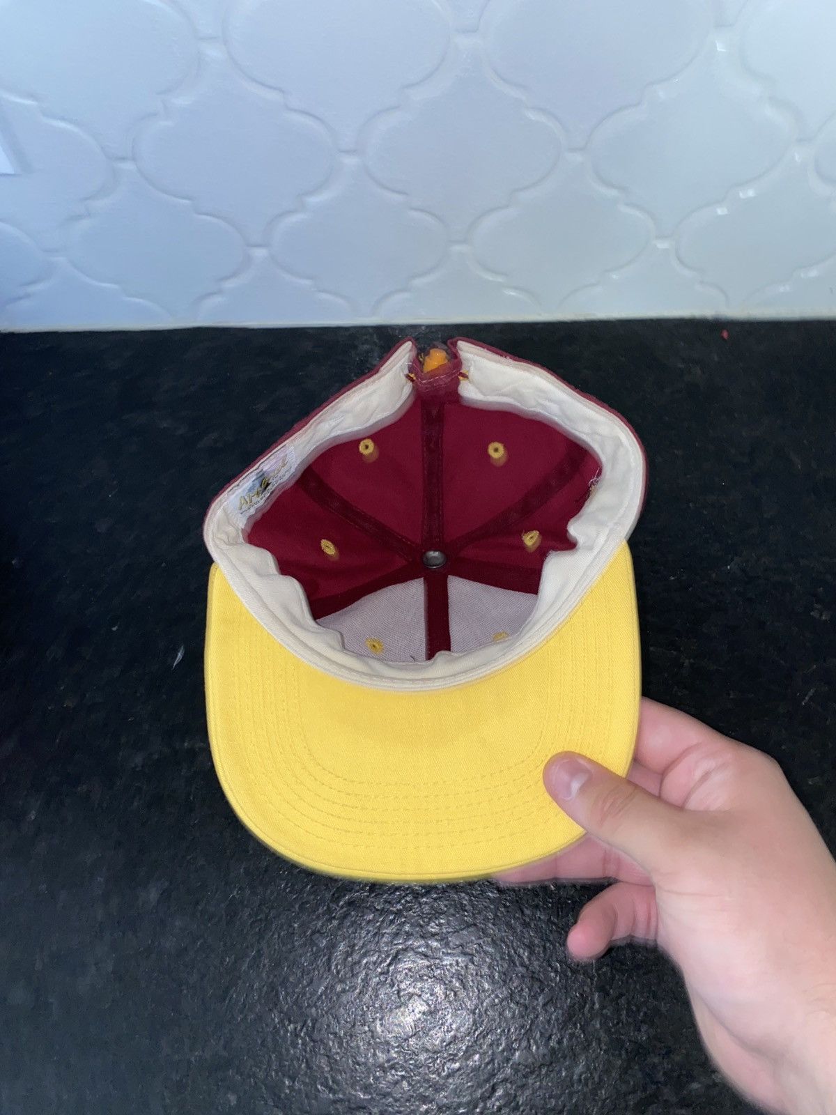 NFL Vintage 90s Washington redskins cord strap hat Size ONE SIZE - 3 Thumbnail