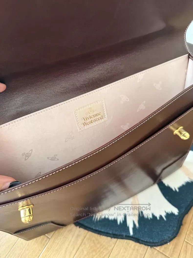 Vivienne Westwood Vivienne Westwood size os 90s Ultra Rare Goat Leather Docum Size ONE SIZE - 8 Thumbnail