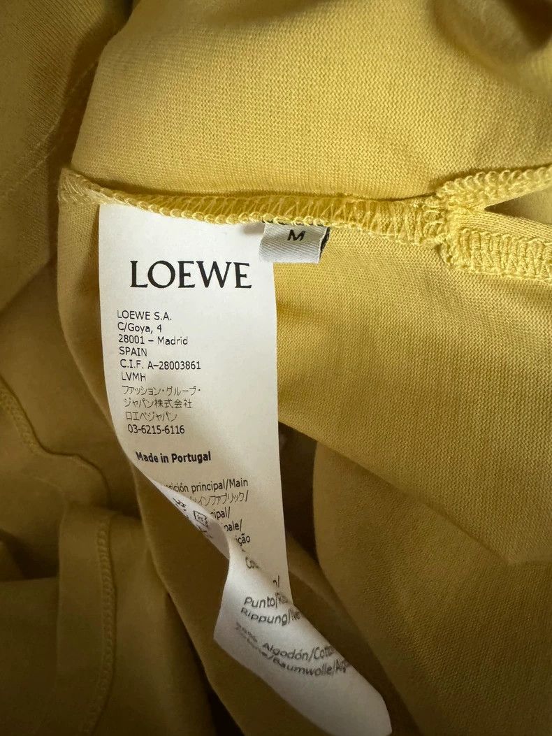 Loewe loewe yellow short sleeves 2504-Nextarrow Size US M / EU 48-50 / 2 - 6 Thumbnail