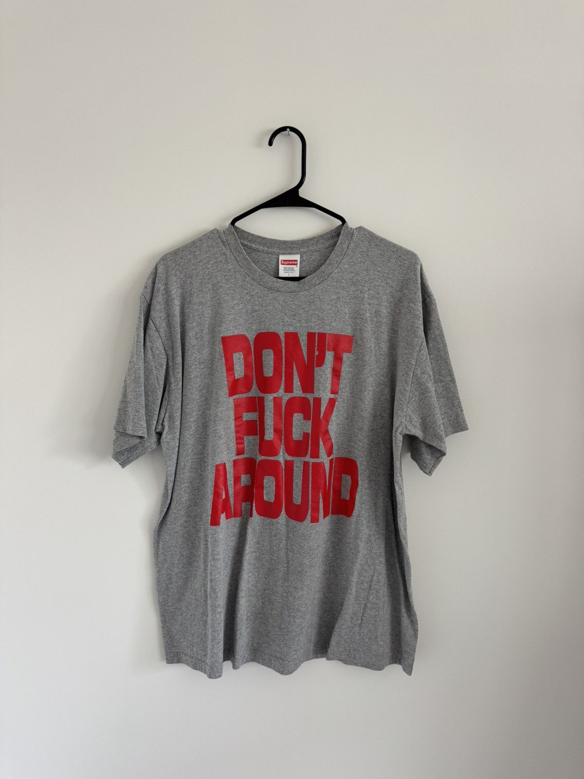 トップス Supreme DON'T FUCK AROUND Tee Supreme Don't Fuck Around Tee (FW22) - $40