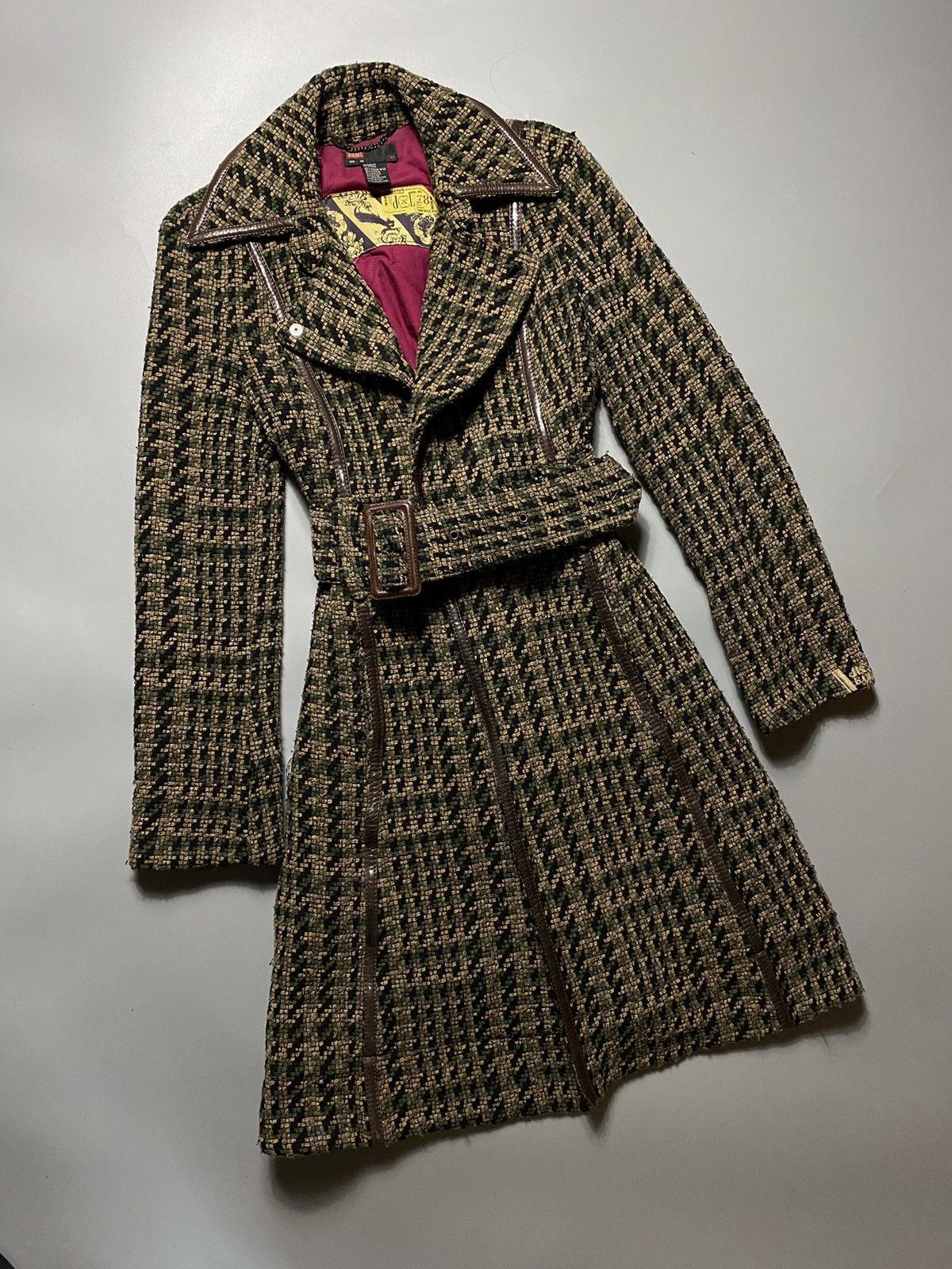 Image of Archival Clothing x Diesel Бандит Woven Trench Coat 1978, Women's (Size XS)