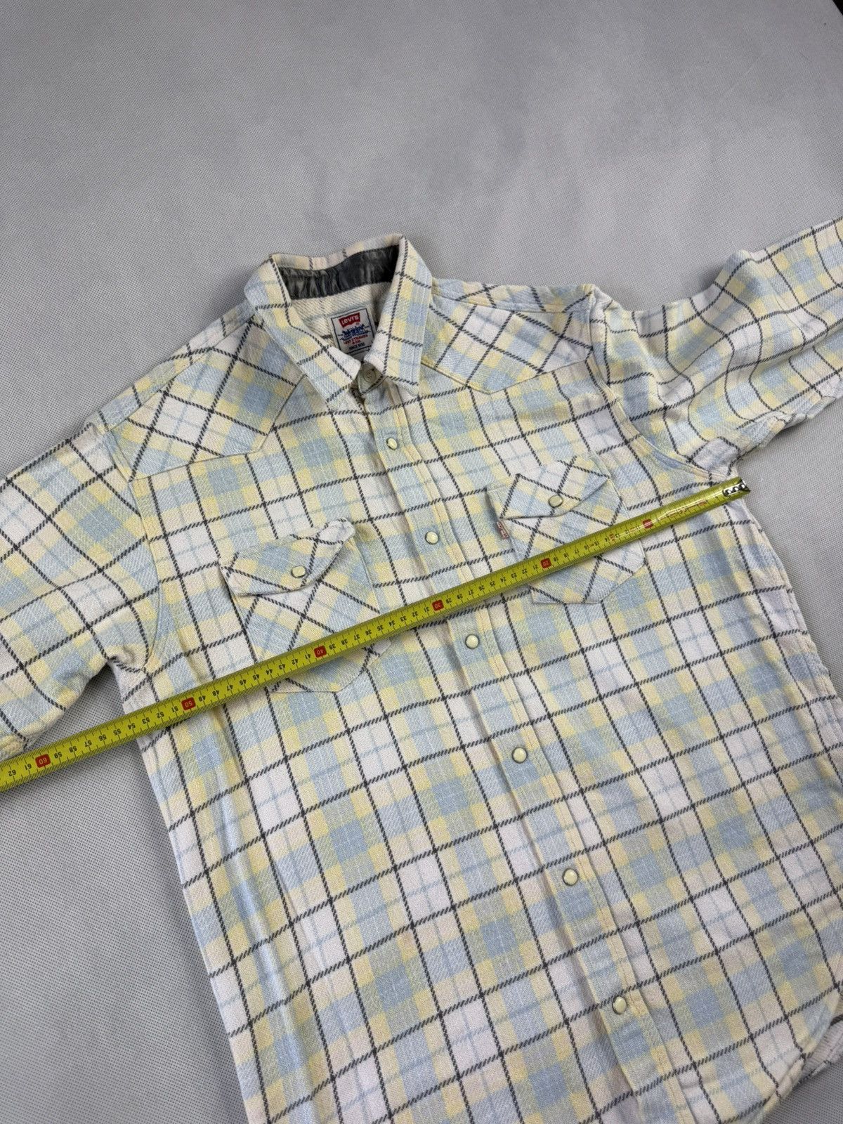 Levi's Unique Levi's Vintage 1996 White Tab Rare Shirt Size US L / EU 52-54 / 3 - 6 Thumbnail