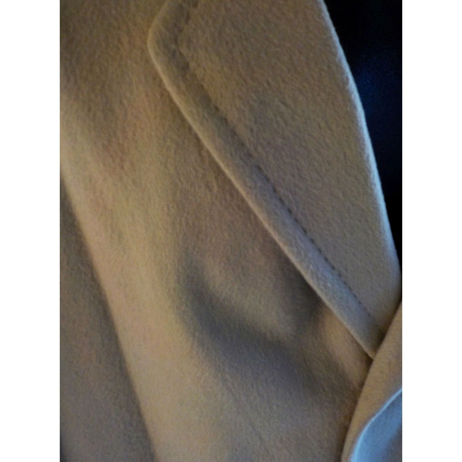 Vintage VINTAGE Arthur Leonard Single Breasted Coat Beig​e Cashmere 40L Men Overcoat Shirt Category Coat Mens Size US XXS / EU 40 - 3 Thumbnail