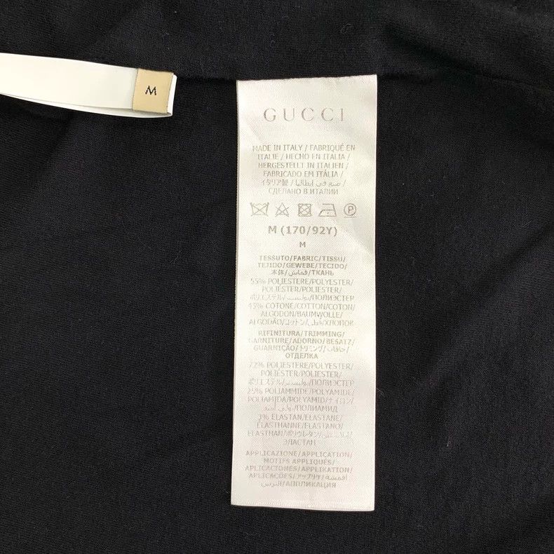 Gucci Gucci Logo sticker double G full print black lapel zipper j Size US M / EU 48-50 / 2 - 6 Thumbnail