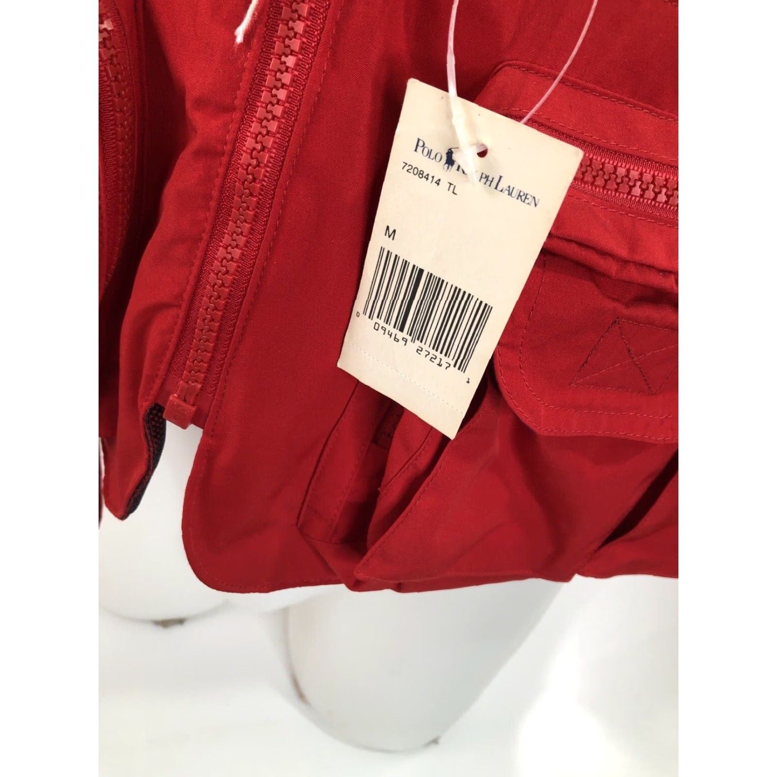 Ralph Lauren POLO RALPH LAUREN HI TECH Vintage NEW w TAGS M Fishing Vest Red Men XS?M? Size US M / EU 48-50 / 2 - 3 Thumbnail