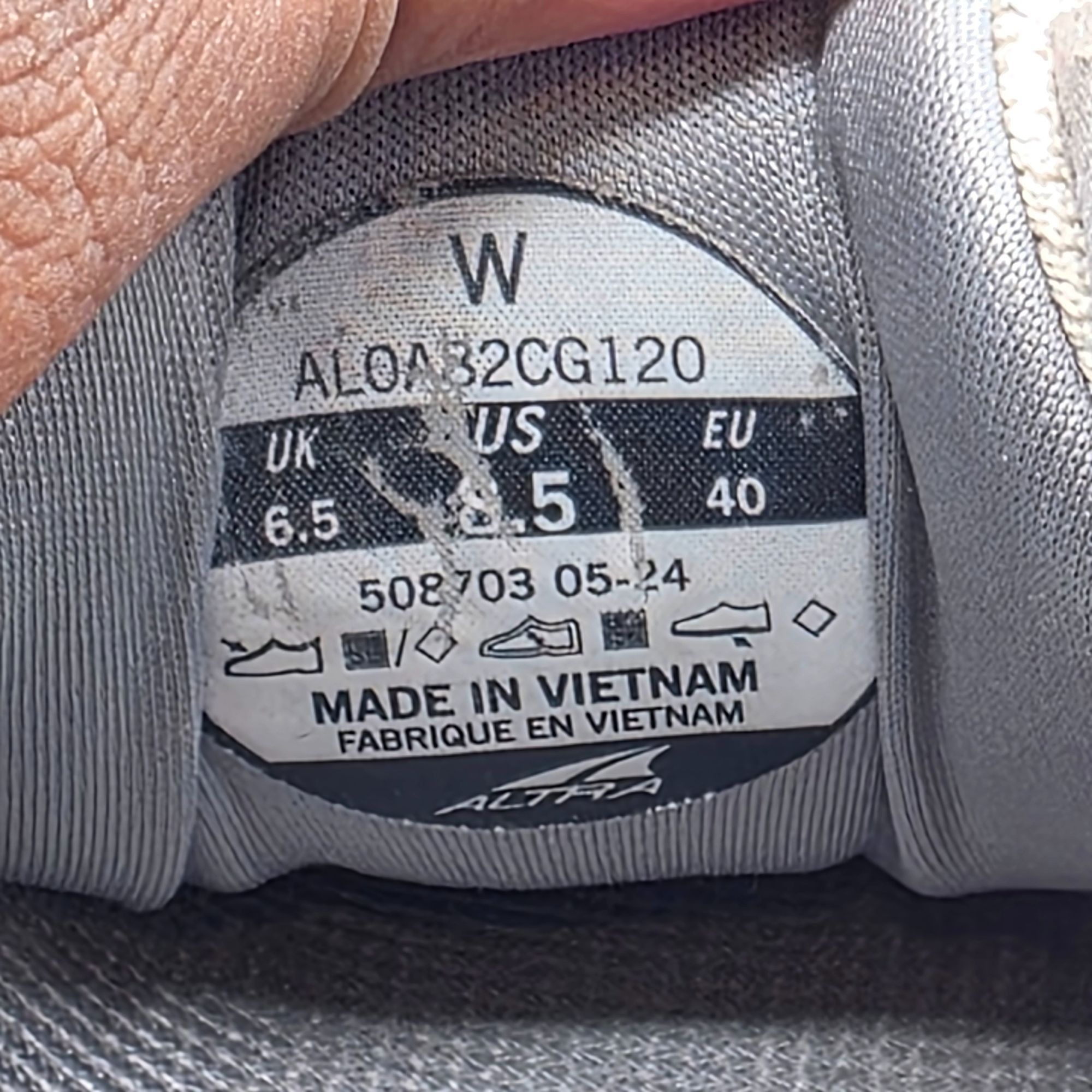 Altra Altra Paradigm 7 Womens Size 8.5 Gray Running Shoes Athletic Size US 8.5 / IT 38.5 - 7 Thumbnail