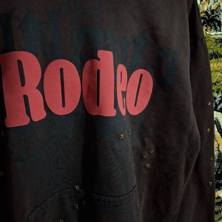 Sp5der × Travis Scott Travis Scott x SP5DER "RODEO" 🚫SOLD🚫 Size US M / EU 48-50 / 2 - 3 Thumbnail