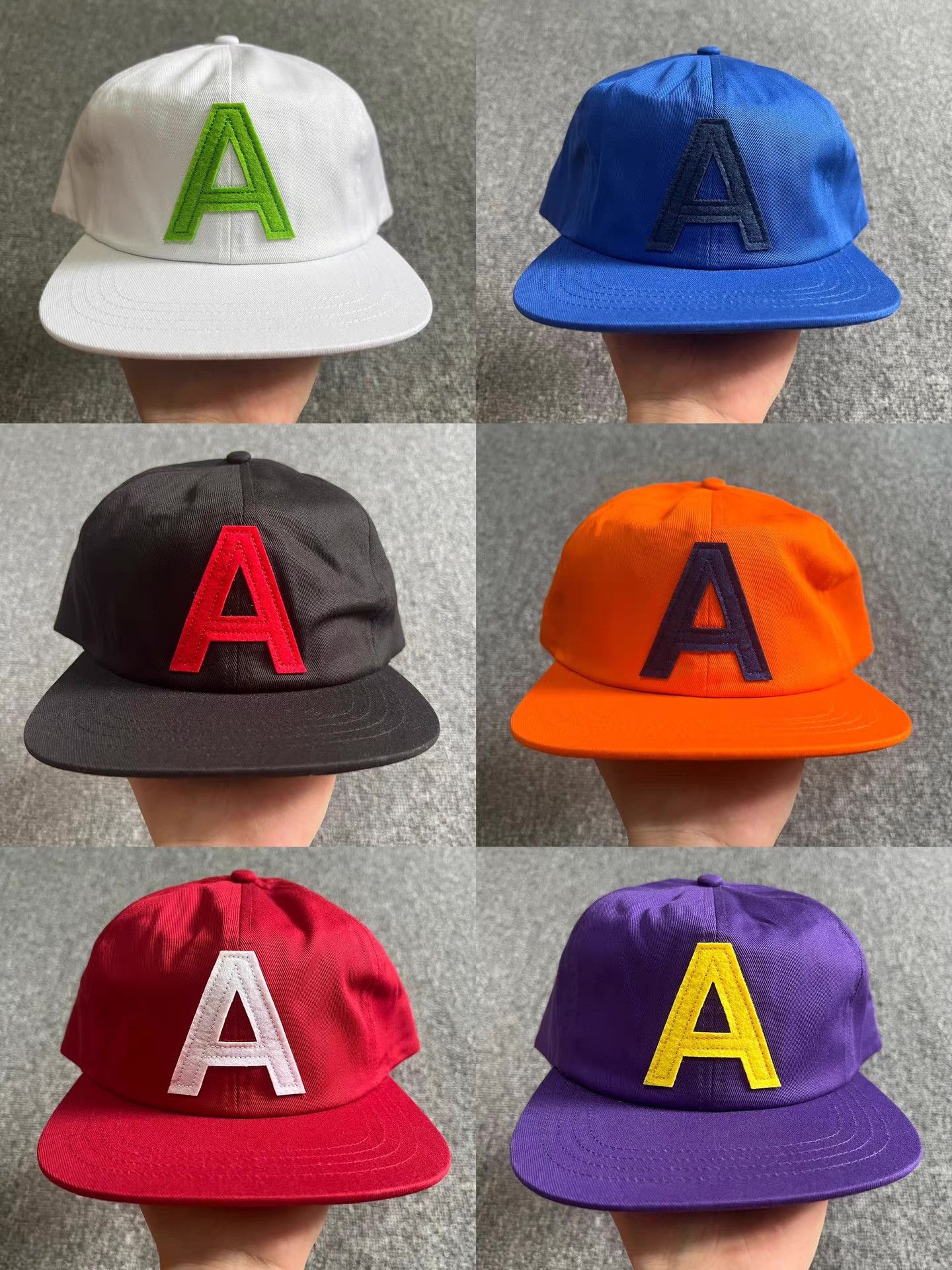 Alife AlifeEmbroidered Color Classic Flat Brim Baseball Cap Q7 Size ONE SIZE - 2 Thumbnail