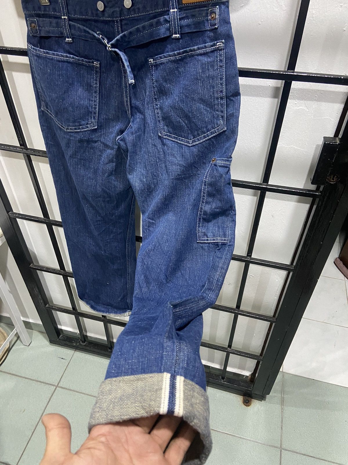 Edwin × Margaret Howell Combo croptop and EdwinXMargaretHowell selvedge denim pants Size 29" - 6 Thumbnail
