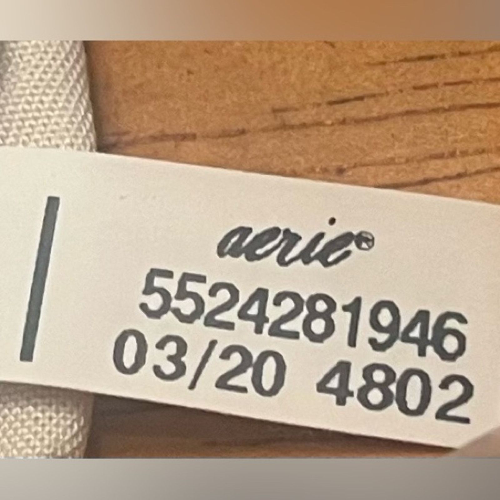 The Unbranded Brand Aerie paper bag tie waist 100% Lyocel shorts, size Small pet Size 28" / US 6 / IT 42 - 4 Thumbnail
