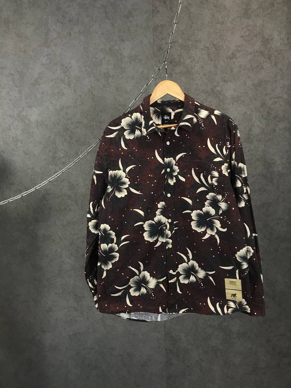 Stussy Stussy crazy art designer shirt Size US L / EU 52-54 / 3 - 1 Thumbnail