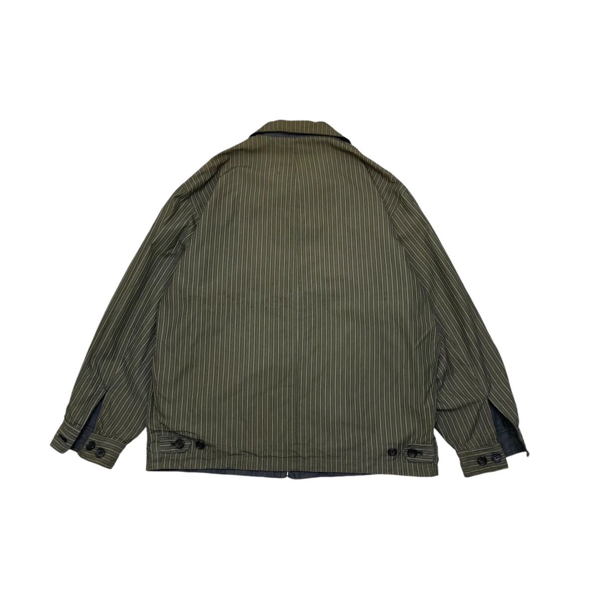 CDG by Comme des Garcons 🔥AD 92 Vintage Comme Des Garçon Reversible Stripe Jacket Size US M / EU 48-50 / 2 - 6 Thumbnail