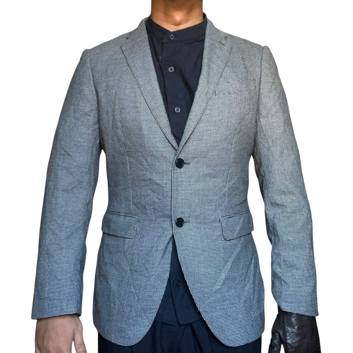 Uniqlo Uniqlo Blazer Slim Fit Grey (s) Size US S / EU 44-46 / 1 - 1 Thumbnail