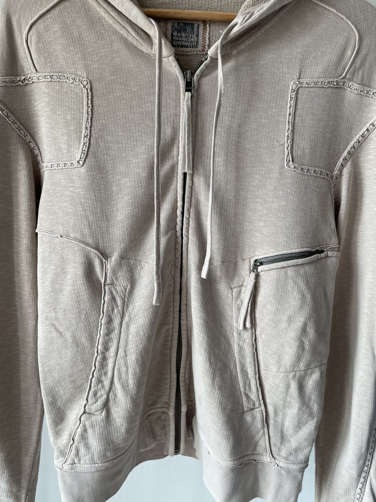If Six Was Nine × Marithe + Francois Girbaud 2000s Marithe Francois Girbaud Cut & Sew Zip Hoodie Size US S / EU 44-46 / 1 - 6 Thumbnail